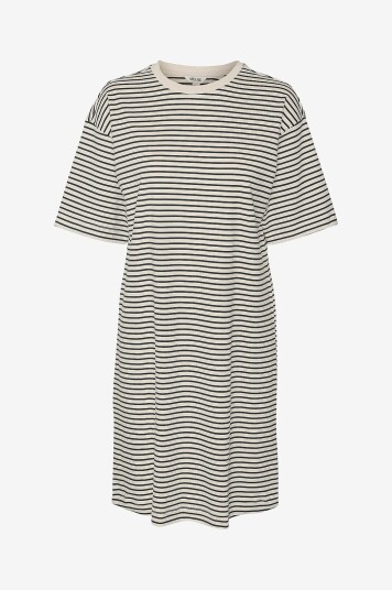Vero Moda   Kjole Vmjada Naima 2/4 O neck Abk Dress V   Beige
