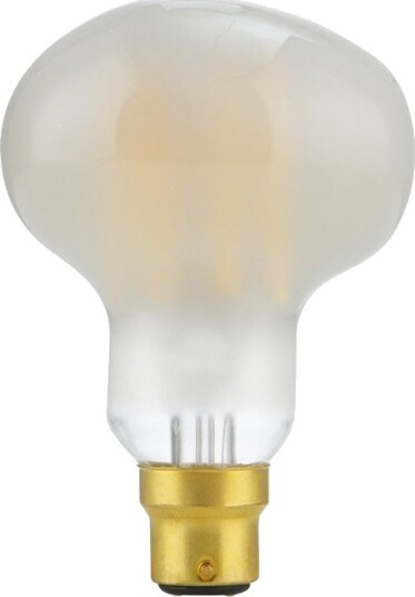 Spl BA22d 6W dimbar LED Hammerhead pære   R83 550lm 2700K matt speilglass   Dimbar : Dimbar Kulør : Varm