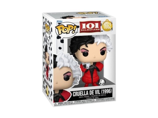 Funko Pop Vinyl 101 D 1996 Cruella De Vil Funko Pop Vinyl 101 D 1996 Cruella De Vil