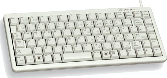 Cherry G84-4100 Compact Keyboard USB Sveitsisk G84-4100LCMCH-0