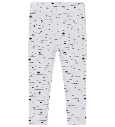 Hust and Claire Leggings Bambus HCLudo Vann m. Trykk Hust and Claire 56 Leggings Blå