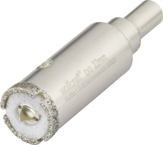 Wolfcraft - Diamant-hullsag Ceramic Ø22 mm