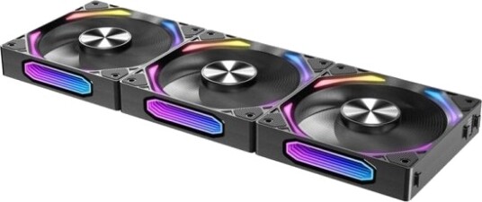 Azza Galaxy Black Vifte 12cm 500 Rpm 1980 Rpm Sort