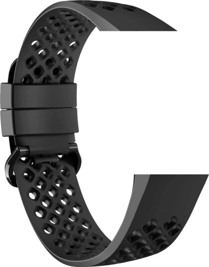 Devia Deluxe Sport Mesh reim til Fitbit Charge 3/4S Svart