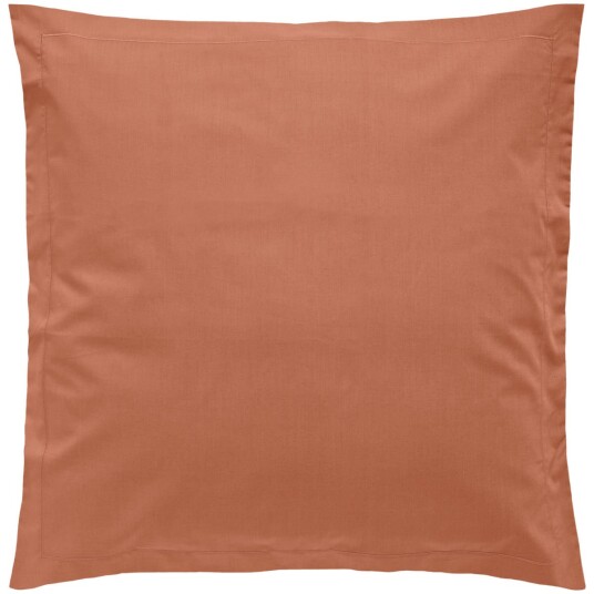 ERWIN M. Putetrekk Siena med volang, konvoluttåpning 65x65 cm (LxB) Terrakotta