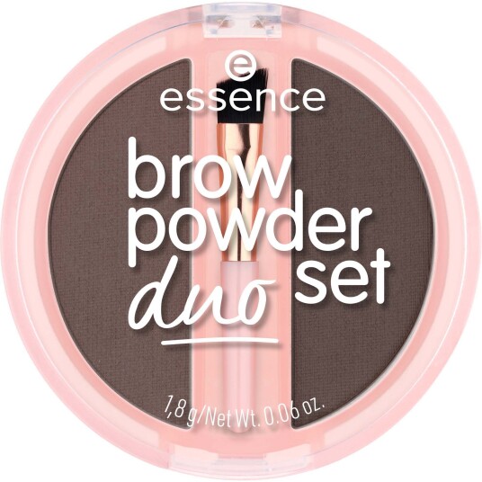 essence Brow Powder Duo Set 03 Dark essence Brow Powder Duo Set 03 Dark
