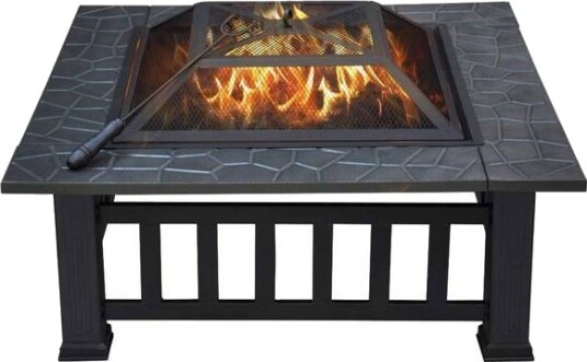 Bålpanne bord og grill i ett