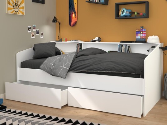 Parisot Group Juniorseng med Skuffer Sleep 90×200 Hvit Parisot Group Juniorseng med Skuffer Sleep 90×200 Hvit