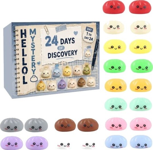 Dumpling julekalender 2026 24 overraskende leker for barn [YJD]