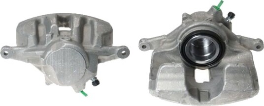 BUDWEG CALIPER 345122 Bremsecaliper BUDWEG CALIPER 345122 Bremsecaliper
