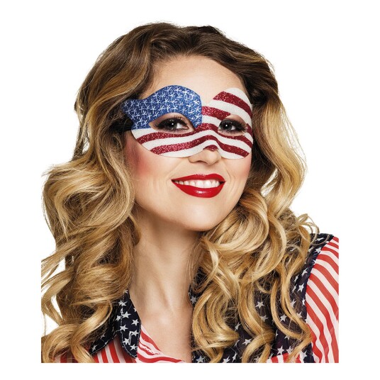 Boland Party Partners Øyemaske USA - One size