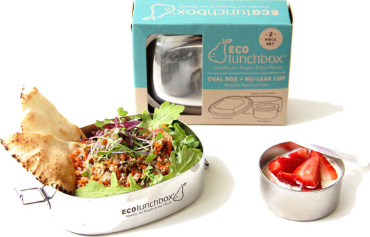 EcoLunchBox OVAL  ROSTFRITT STÅL