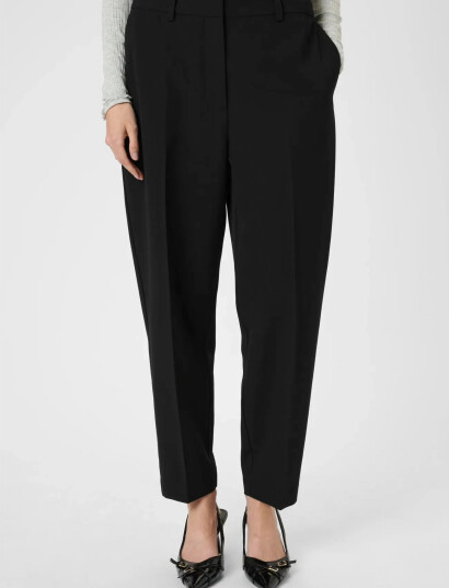 Karen By Simonsen Kbro Solid Milano Carrot Pants   Black   32