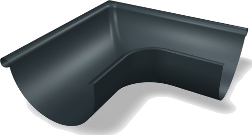 4 stk Prefa gjæringsvinkel, utvendig, 333 mm, P10, antrasitt 4 stk Prefa gjæringsvinkel, utvendig, 333 mm, P10, antrasitt