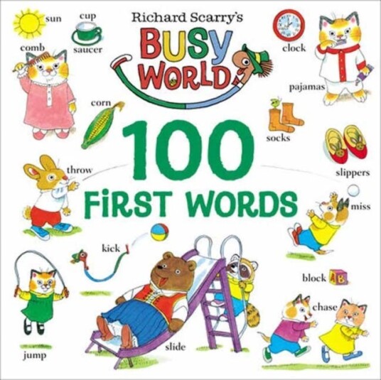 Richard Scarry'S 100 First Words Av Richard Scarry
