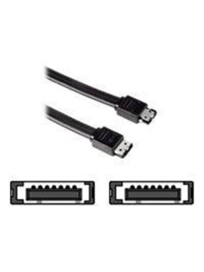 Hama eSATA-kabel 90 cm Sort for Serial ATA 150/300