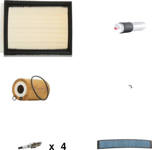 Servicepakke RIDEX 4682P17027