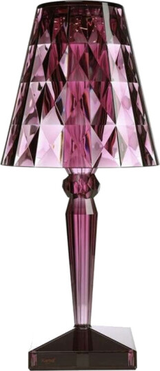 Kartell Big Battery Bordlampe Lilla Kartell Big Battery Bordlampe Lilla
