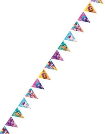 My Little Pony Flaggbanner i Papir 3,3 meter