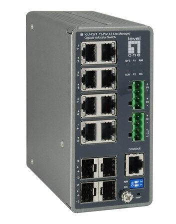 LevelOne IGU-1271 - switch - 12 ports - Managed (4015867202661)