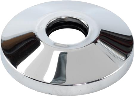 Forkromet 3/4" Gevindroset - Ø70 Mm I Diameter - Total Højde 27 Mm - Højde På Kant 7 Mm
