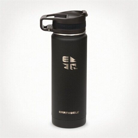 Earthwell Roaster Loop bottle 590 ml Black Earthwell Roaster Loop bottle 590 ml Black