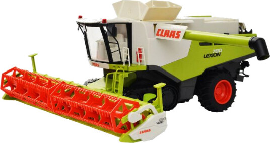 Claas Lexion 780 Radiostyrt Skurtresker 1:20 med LED-lys