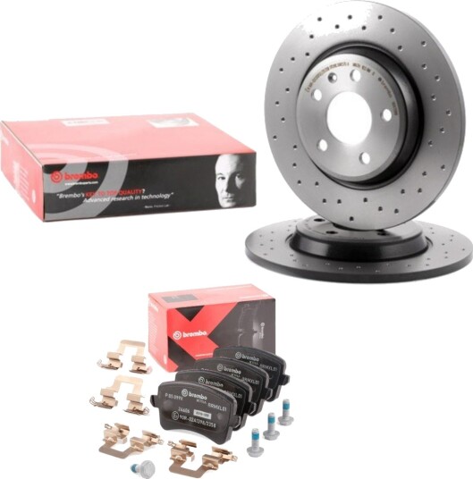BREMBO BRB3405N0430 Bremseskiver og -klosser