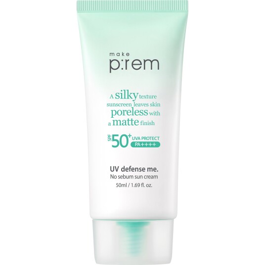 Make P:rem No Sebum Solkrem SPF50+ 50 ml