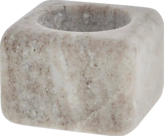 Lene Bjerre Elina Salt Cellar 7X7X5 Cm. D. Linen - BEIGE - 7X 5X 7 cm