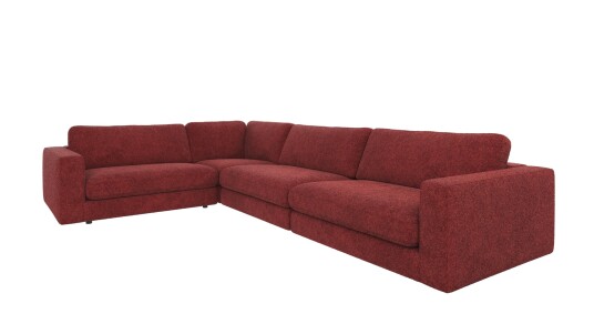 Rowico Home Duncan hjørnesofa Rød Anna 8 345 x 233 x 78 cm Rød Rowico Home Duncan hjørnesofa Rød Anna 8 345 x 233 x 78 cm Rød