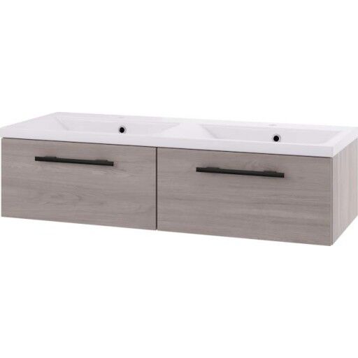 Servantskap Linn Bad Ingrid 120cm 2*1 Skuff Dobbel 110212D2S Servantskap Linn Bad Ingrid 120cm 2*1 Skuff Dobbel 110212D2S