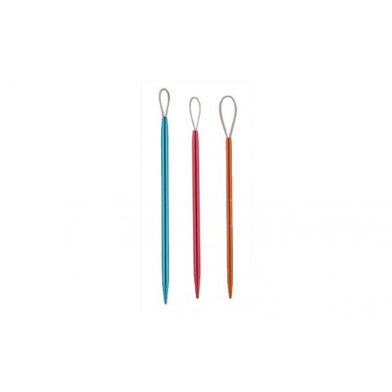 KnitPro Ullpinner Aluminium   3 stk.