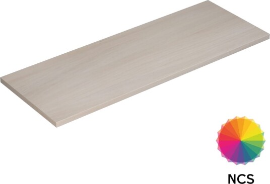 Dansani Calidris Benkeplate B40 240xh3xd51cm NCS eik / 140cm