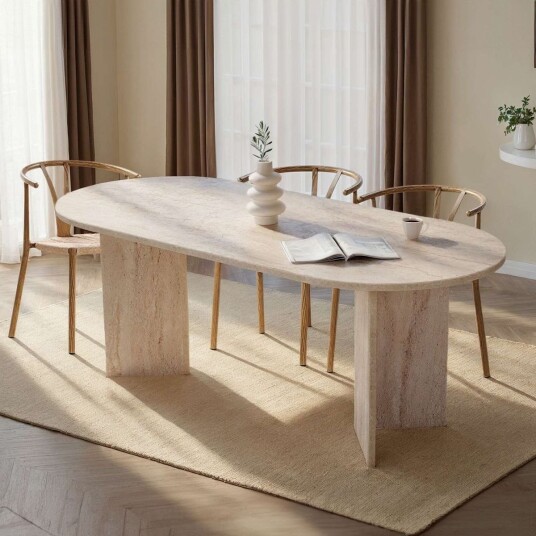 Dano Spisebord Oval 200 cm - Taupe Dano Spisebord Oval 200 cm - Taupe