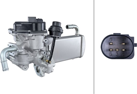 EGR-modul HELLA 6NU 358 167-041