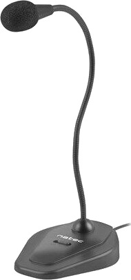 Natec Giraffe 2 Omnidireksjonal Bordmikrofon til Gaming Svart Natec Giraffe 2 Omnidireksjonal Bordmikrofon til Gaming Svart