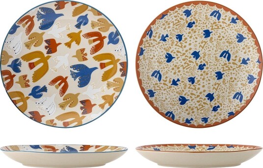 Bloomingville Anniversary Plate - MULTI-COLOURED - Ø 25 cm