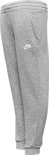 Nike Joggebukse NSW Club Fleece Grå/Hvit Barn størrelse XS: 122 128 cm