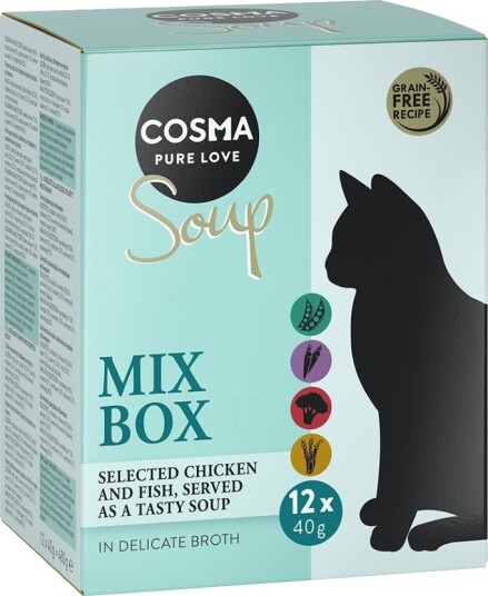 Cosma Soup Mix 2 12 X 40 G Cosma Soup Mix 2 12 X 40 G