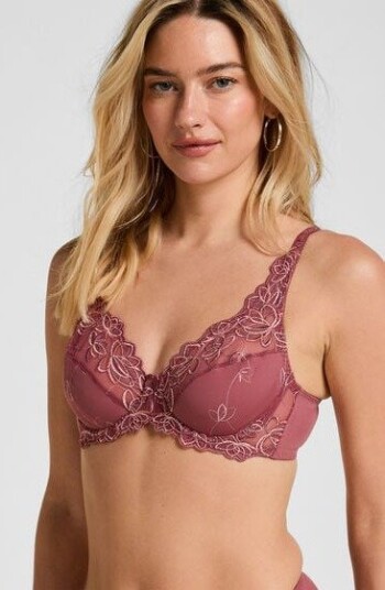Hunkemöller Uvattert bh med bøyle Diva Lilla