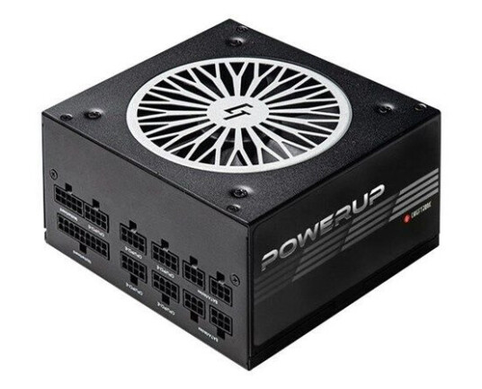 Chieftec Chieftronic PowerUp Series 550W Strømforsyning (PSU) - 550 Watt - 120 mm - 80 Plus Gold sertifisert Chieftec Chieftronic PowerUp Series 550W Strømforsyning (PSU) - 550 Watt - 120 mm - 80 Plus Gold sertifisert