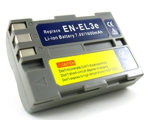 Batteri EN-EL3e til Nikon D50 / D70 / D70s Batteri EN-EL3e til Nikon D50 / D70 / D70s