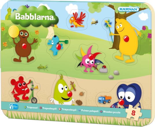 Kärnan Babblarna Knottepuslespill 8 Brikker