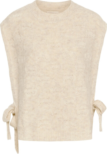 Cream Crhaggie Knit Slipover Beige XS/S Cream Crhaggie Knit Slipover Beige XS/S