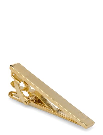 Lindbergh Black Tie Clip Short - Gold - ONE SIZE Lindbergh Black Tie Clip Short - Gold - ONE SIZE