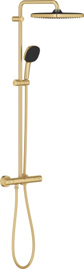 Grohe COMFORT 250 Dusjsystem Børstet COOL soloppgang, Baderom