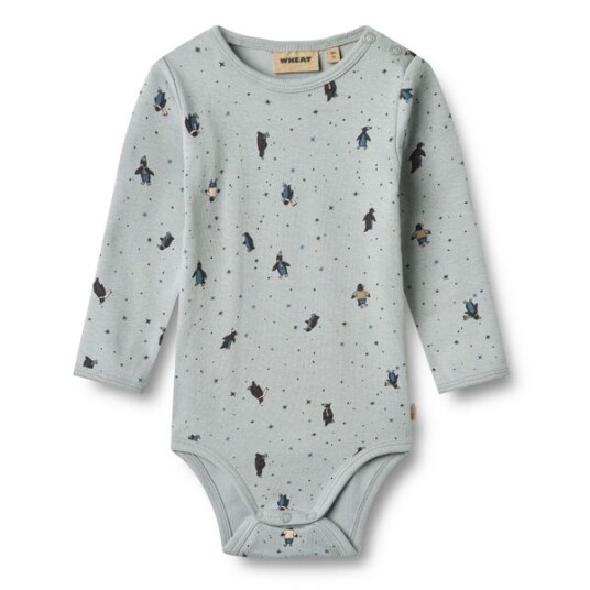 Wheat Body L/S Berti – soft rain penguins 74
