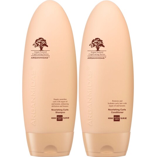 Arganmidas Nourishing Curls Bundle Shampoo 450 ml & Conditioner 450 ml