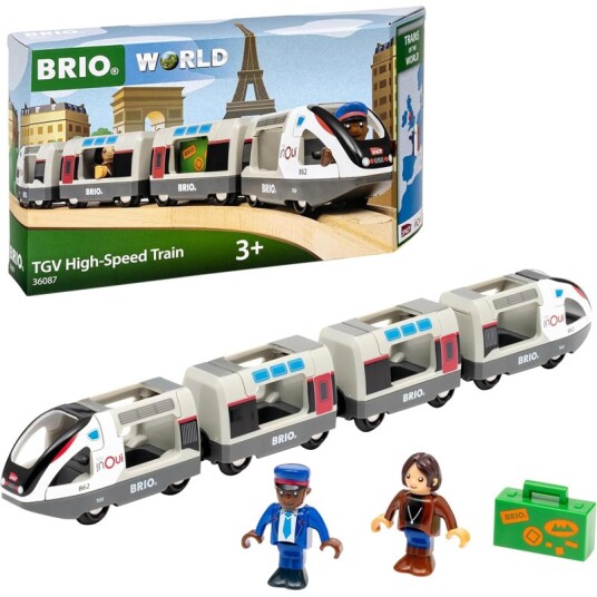 Brio TGV High-Speed Train Trains of the world Brio TGV High-Speed Train Trains of the world